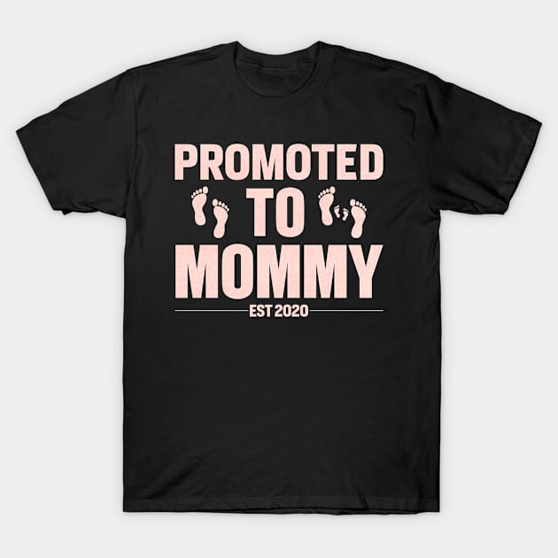 Promoted To Mommy T-Shirt by Albatross